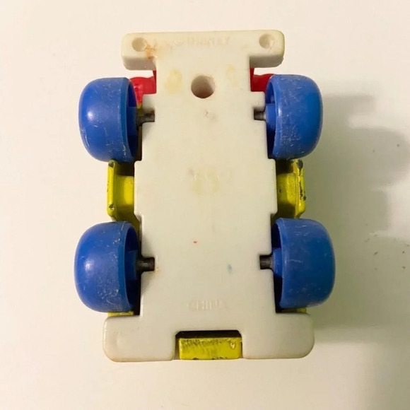 Vintage Disney Mickey Mouse Arco Yellow Car Collectible 2.5 Inch Size  Toy - Picture 5 of 9